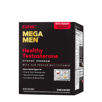 GNC Mega Men Healthy Testosterone Vitapak Program - 1