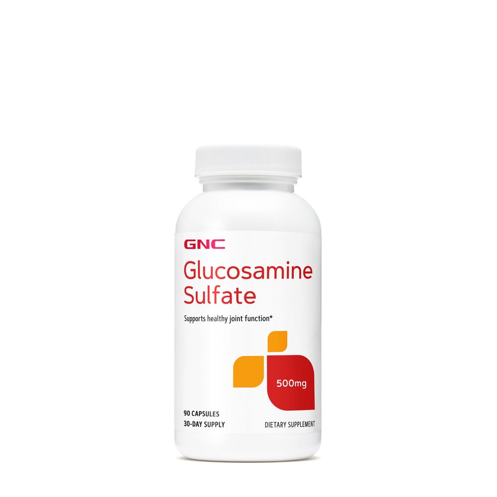 GNC Glucosamine Sulfate 500 Mg Healthy - 90 Capsules (90 Servings)