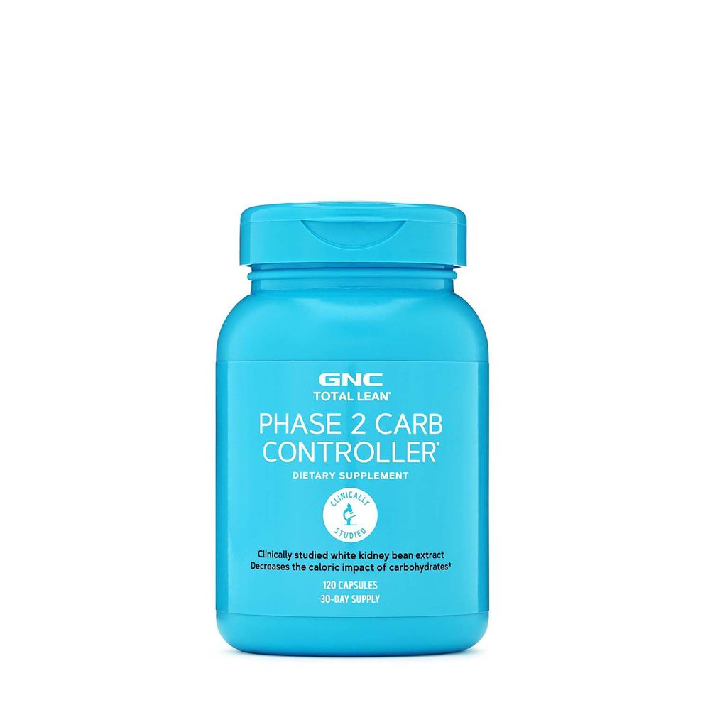 GNC Total Lean Phase 2 Carb Controller - 120 Capsules (60 Servings)