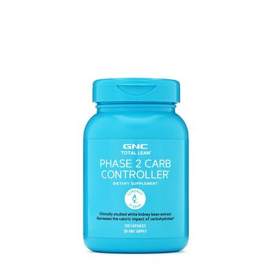 GNC Total Lean Phase 2 Carb Controller - 120 Capsules (60 Servings)