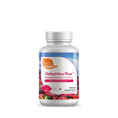 ZAHLER Kidophilus Plus Healthy - Berry Healthy - 180 Tablets (180 Servings)
