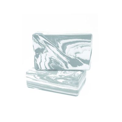 Oak and Reed Yoga Block Set - Seafoam Marble - 1 Item