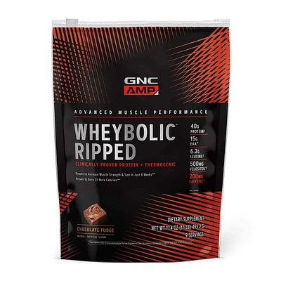 GNC Whey Proteinbolic Ripped Healthy - Chocolate Fudge (9 Servings)