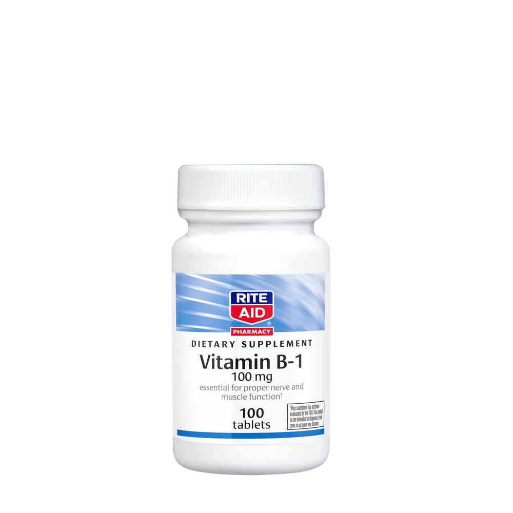 Rite Aid Vitamin BVitamin B -1 100 Mg Vitamin B - 100 Tablets (100 Servings)