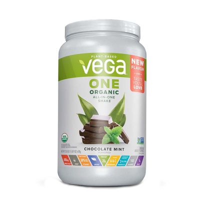 Vega Organic All-In-One Shake - Chocolate Mint - 1 Lb.