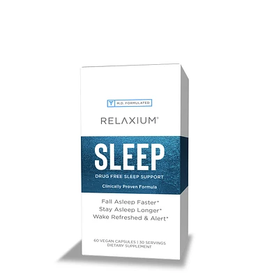 RELAXIUM Sleep Vegan - 60 Capsules (30 Servings)