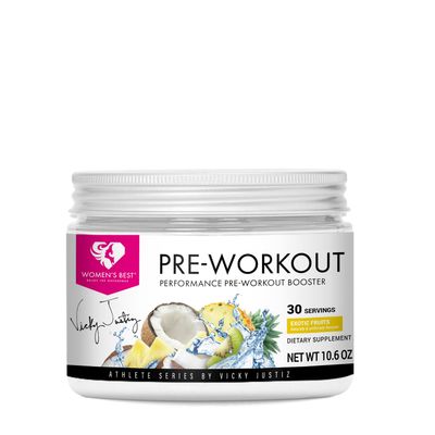 Women's Best Pre-Workout Booster - Exotic Fruits - 10.6 Oz