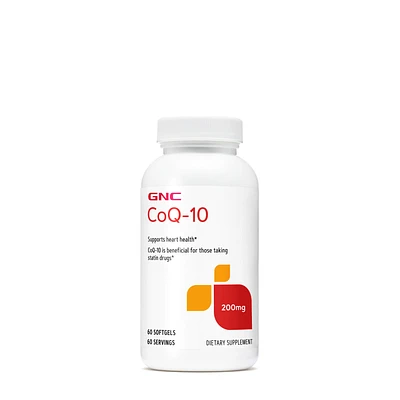 GNC Coq-10 200Mg Healthy - 60 Softgels (60 Servings)