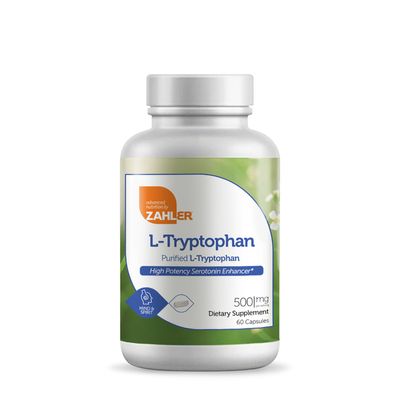 ZAHLER L-Tryptophan Supplement - 60 Capsules - 60 Capsules