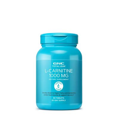GNC Total Lean L-Carnitine 1000 Mg - 60 Tablets (60 Servings)