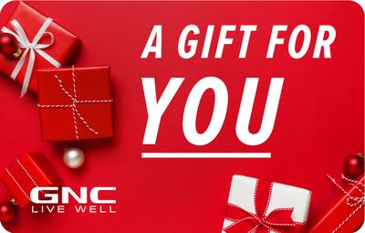 GNC E-Gift Card: a Gift for You