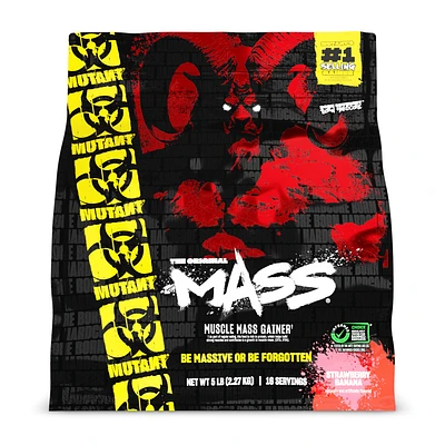 Mutant Mass Gainer - Strawberry Banana (16 Servings)