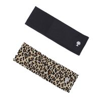 Oak and Reed Headbands - Leopard - 2 Pack