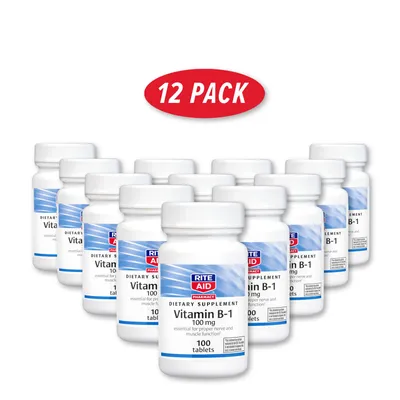 Rite Aid Vitamin BVitamin B -1 100Mg Vitamin B - 12 Pack