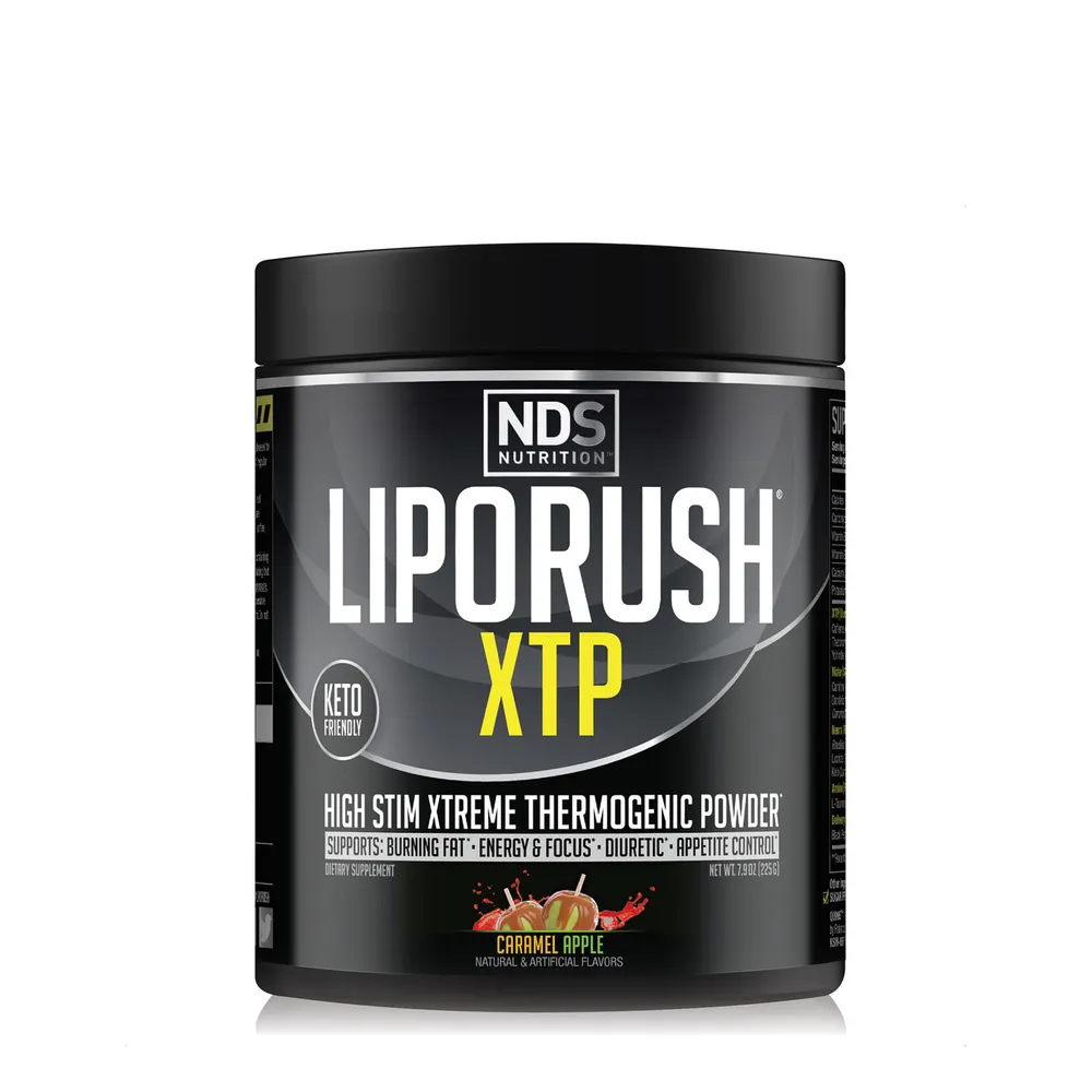 NDS Nutrition Liporush Xtp - Caramel Apple - 7.9 Oz. (45 Servings)