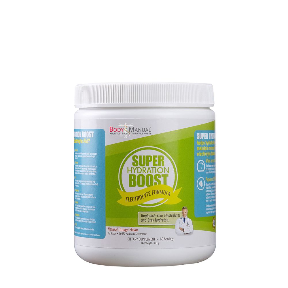 Body Manual Super Hydration Boost - 360 G. (60 Servings)