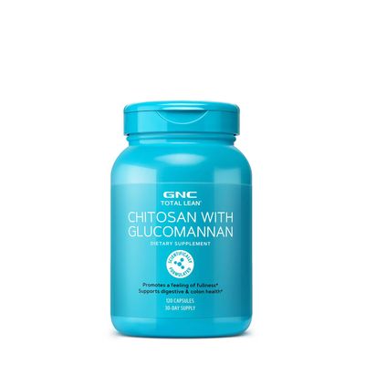 GNC Total Lean Chitosan with Glucomannan - 120 Capsules