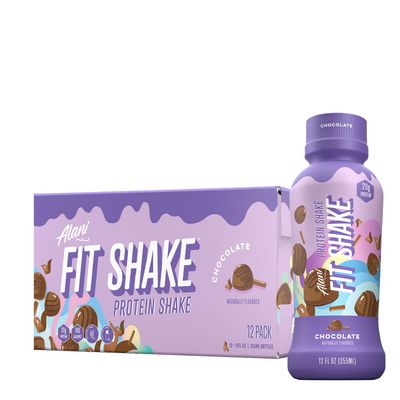 Alani Nu Fit Shake Protein Shake - Chocolate - 12 Bottles