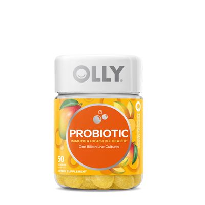 OLLY Purely Probiotic Gummies - Tropical Mango - 50 Gummies