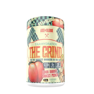 Axe & Sledge Supplements the Grind Bcaas + Hydration - Your Mom's Sweet Peach - 17.46 Oz