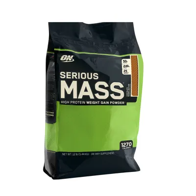 Optimum Nutrition Serious Mass - Chocolate Peanut Butter (16 Servings) - 12 lbs.