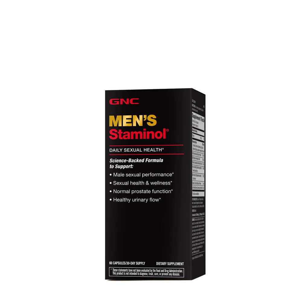 GNC Men's Staminol Healthy - 60 Capsules (30 Servings)