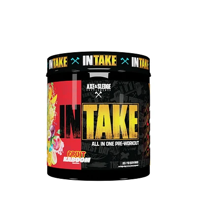 Axe & Sledge Supplements Intake All-In-One Pre-Workout - Fruit Kaboom (40 Servings)