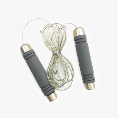 Oak and Reed Weighted Metallic Jump Rope - Grey - 1 Item
