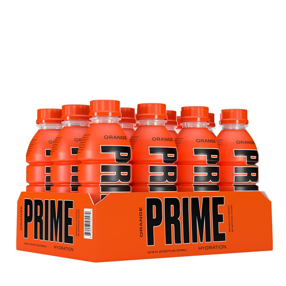 PRIME Hydration Drink - Orange - 12 Bottles