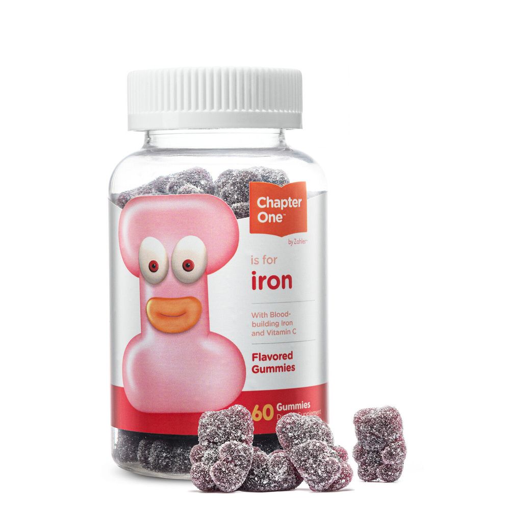 ZAHLER Chapter One Iron Gummies Vitamin C - 60 Gummies (60 Servings)