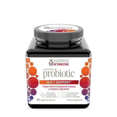 Youtheory Probiotic Glp-1 Support Healthy - 30 Capsules (30 Servings)