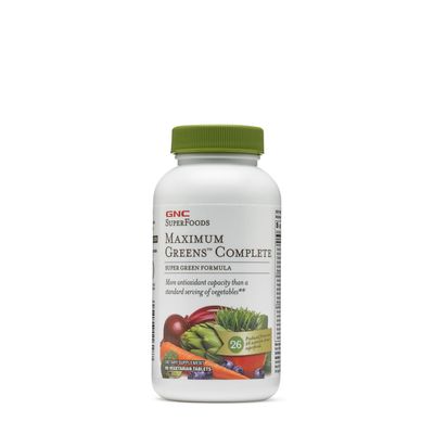 GNC SuperFoods Maximum Green Complete - 80 Tablets