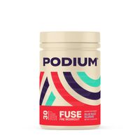 PODIUM Fuse Pre Workout - Blue Razz Slushie (30 Servings)