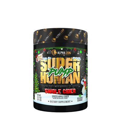 Alpha Lion Super Human Pump Stim-Free Pump & Performance Pre-Workout - Swole Cider - 3.11 Oz