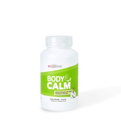 Body Manual Body Calm Capsule Healthy - 120 Vegetarian Capsules (60 Servings)