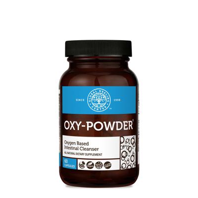 Global Healing Oxy-Powder: Oxygen Based Intestinal Cleanser - 60 Capsules