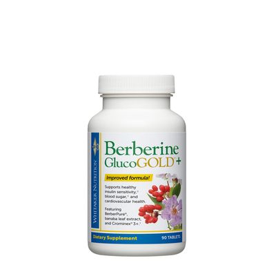 Whitaker Nutrition Berberine Glucogold+ - 90 Tablets