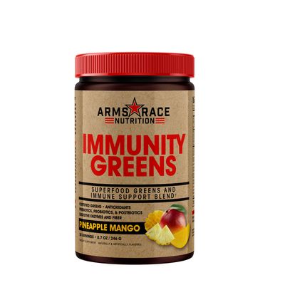 Arms Race Nutrition Immunity Greens - Pineapple Mango - 8.7 Oz. (30 Servings)