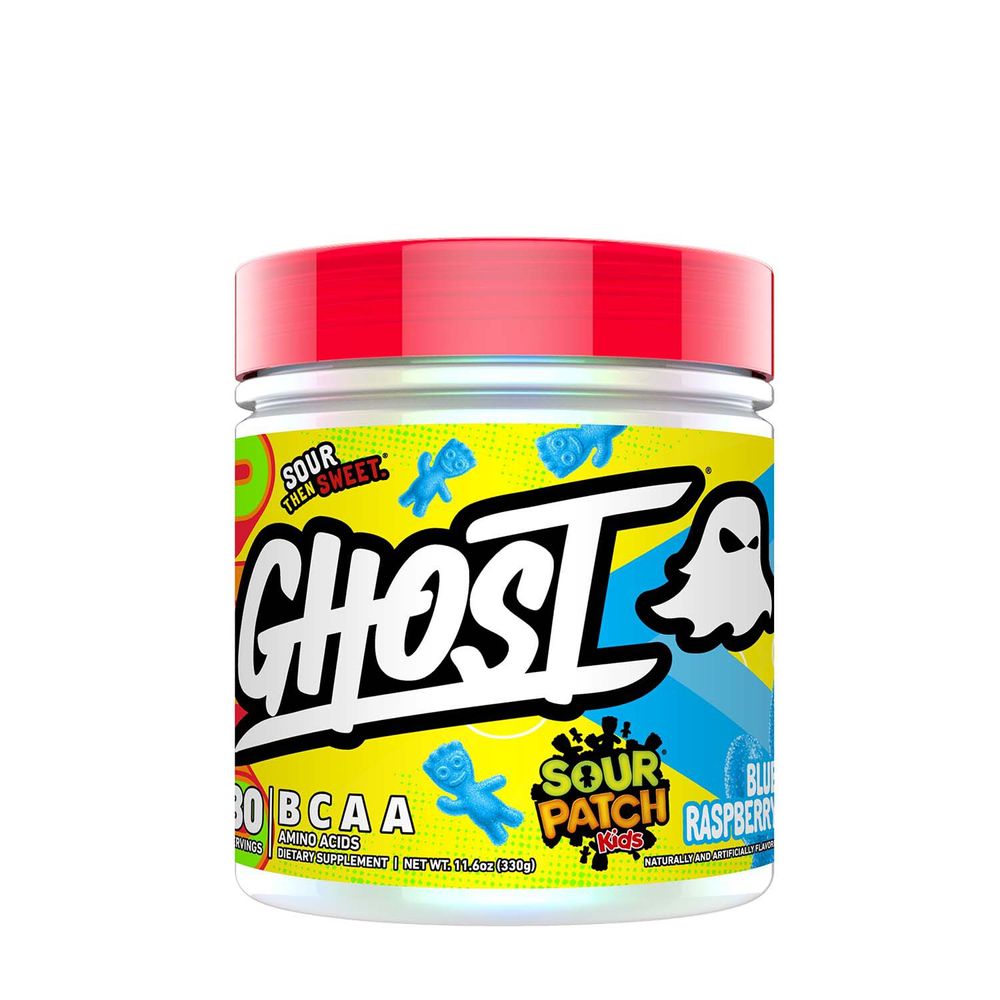 GHOST Bcaa - Sour Patch Kids Blue Raspberry - 30 Servings