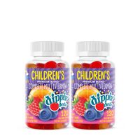 Dippin' Dots Children's Multivitamin Gummies - Dippin' Dots Rainbow -Twin Pack (60 Servings Each)