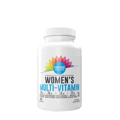 Portions Master Women's Multi-Vitamin - 90 Caplets (45 Servings)