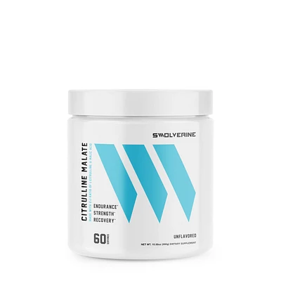 Swolverine Citrulline Malate Vegan - Unflavored (60 Servings)