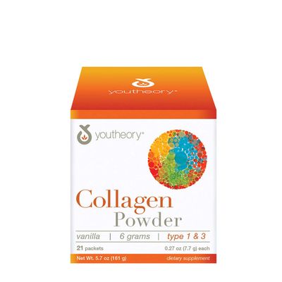 Youtheory Collagen Powder - Vanilla - 7.7 G.