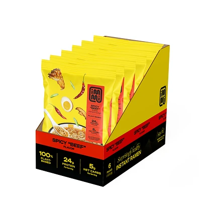 Fifty Foods Immi - Spicy Beef Ramen (6 Packs)