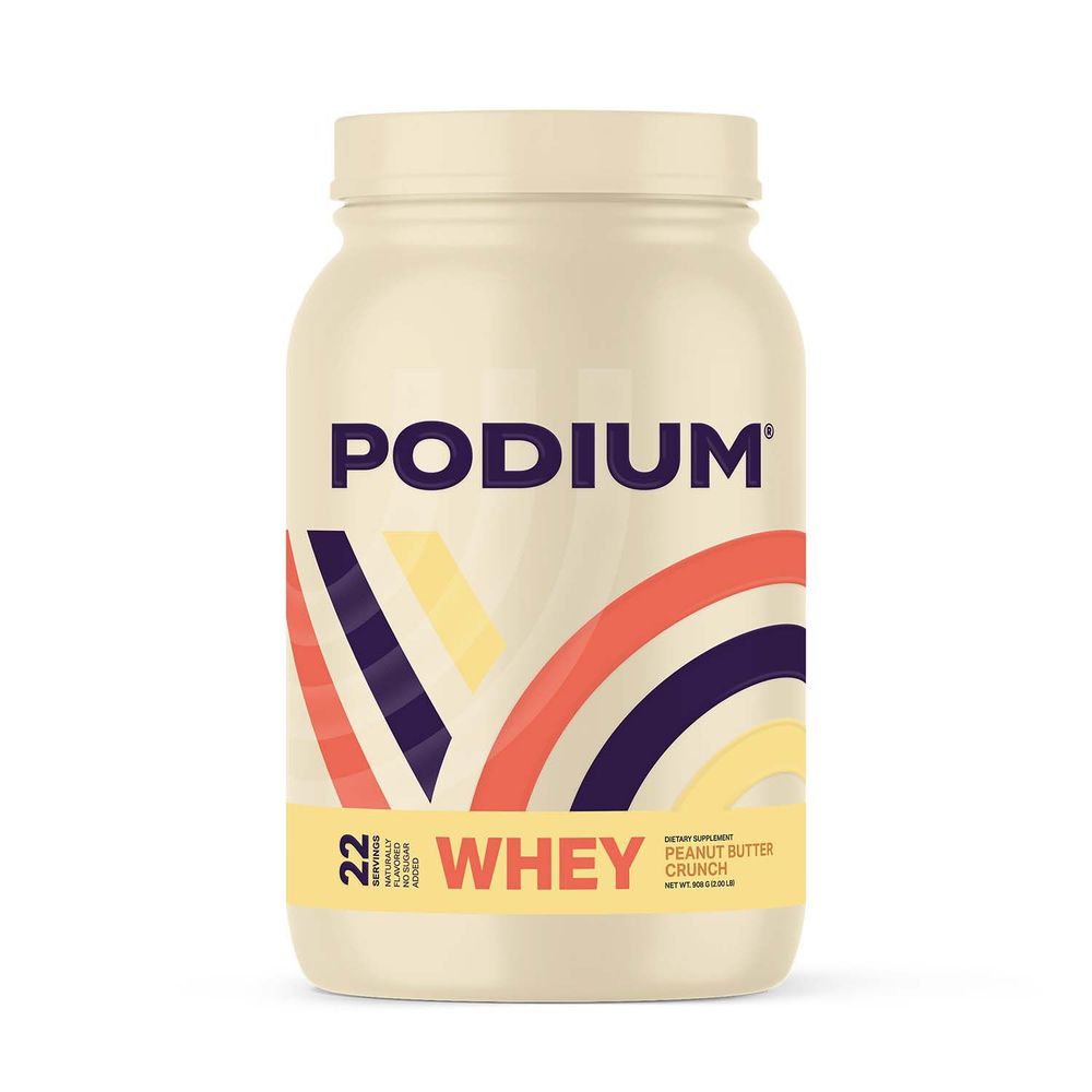 PODIUM Whey Protein Powder - Peanut Butter Crunch (22 Servings)