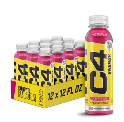 Cellucor C4 Energy Non-Carbonated Performance Drink - Watermelon - 12 Bottles