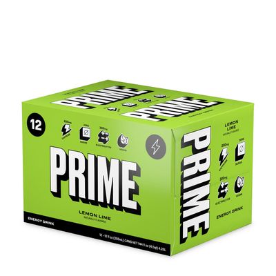 PRIME Energy Drink - Lemon Lime - 12 Cans