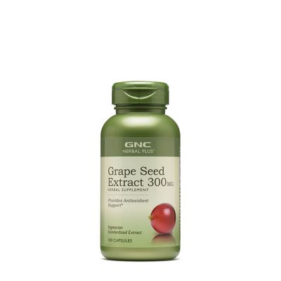 GNC Herbal Plus Grape Seed Extract 300Mg - 100 Capsules