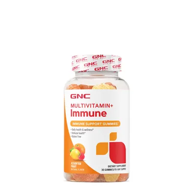 GNC Multivitamin+ Immune - Assorted Fruit - 30 Gummies
