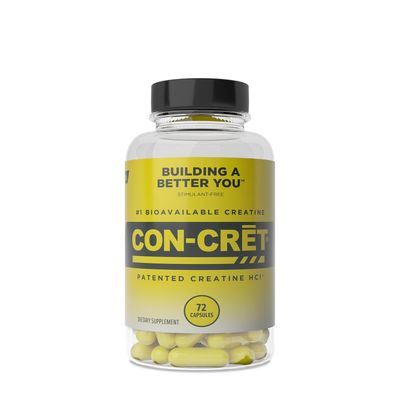 CON-CRET Patented Creatine Hcl - 72 Capsules (72 Servings)